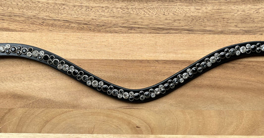 Combideal frontriem dubbele rij + zadelsieraad