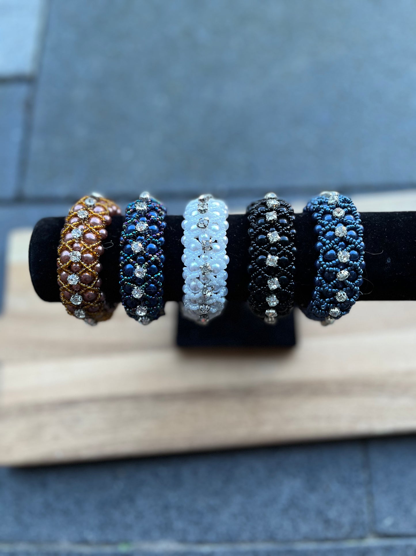 Knotband parels luxe
