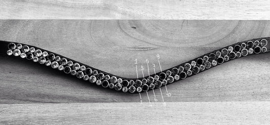 Frontriem 'Chique' lak