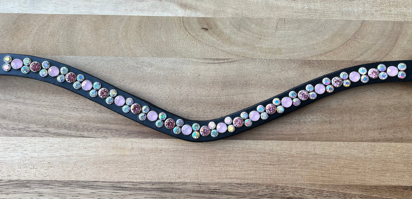 Frontriem dubbele rij stenen