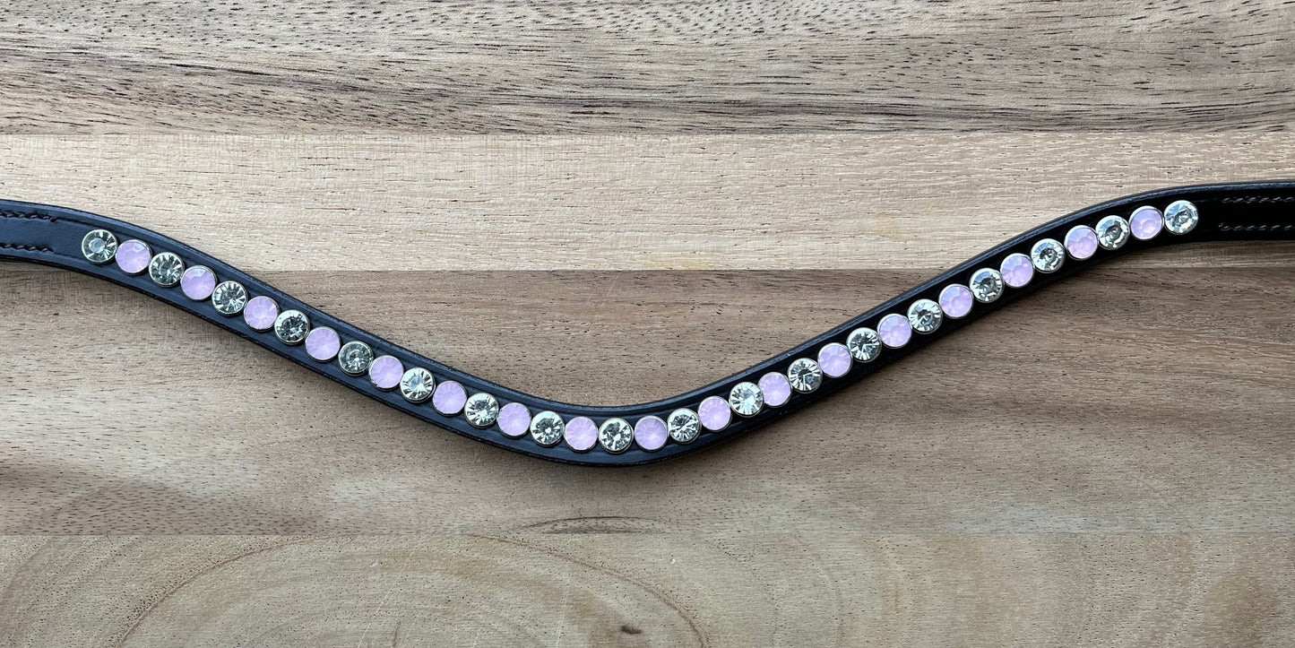 Frontriem enkele rij stenen