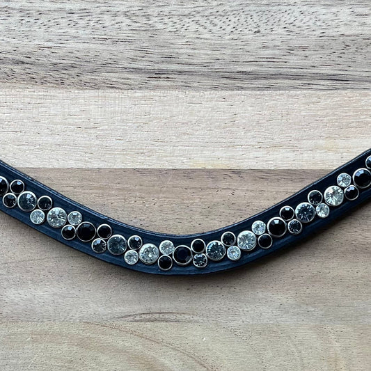 Frontriem dubbele rij stenen