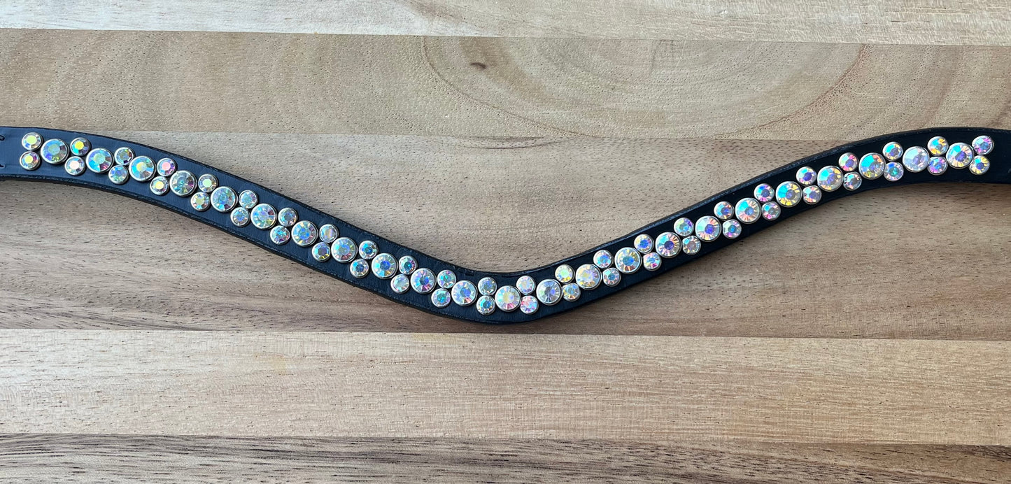 Frontriem dubbele rij stenen