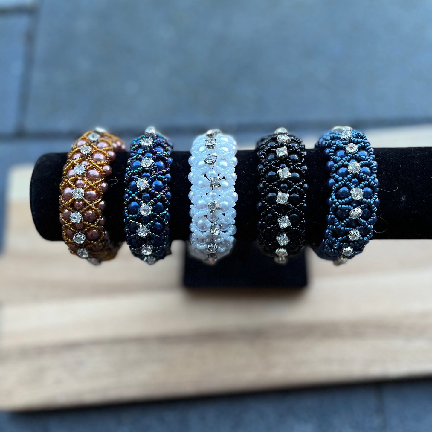 Knotband parels luxe
